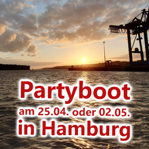 Jetzt noch ein Partyboot für den 25.04. oder 02.05. mieten