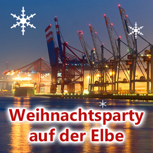 Mieten Sie ein Schiff für Ihre Weihnachtsfeier 2019 in Hamburg