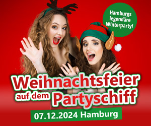 Banner Bootsparty Hamburg